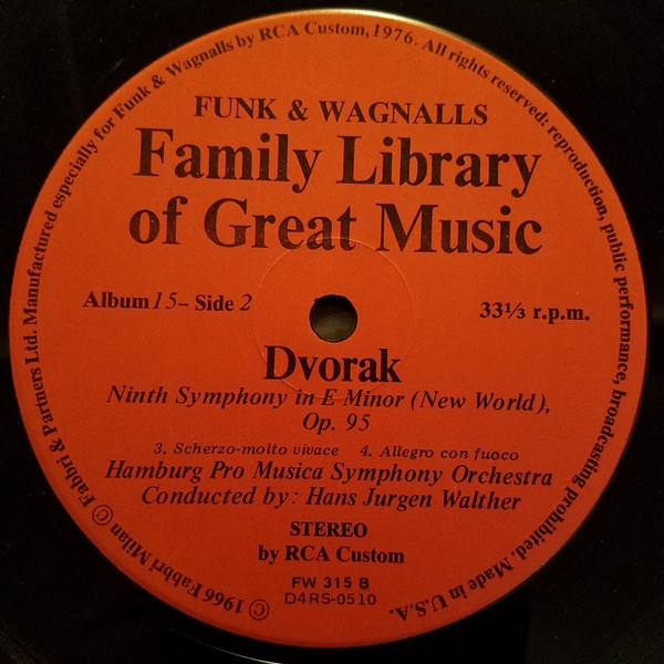 Antonín Dvořák - The New World - Ninth Symphony (LP, Album) (Mint (M)) - Image 4