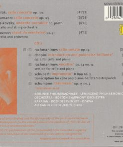 Alternative view of Mstislav Rostropovich - Mastercellist (Legendary Recordings 1956-1978) (2xCD, Comp, Mono, RM) (Near Mint (NM or M-))