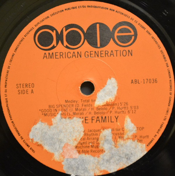 The Ritchie Family - American Generation (LP, Album) (Mint (M)) - Image 5