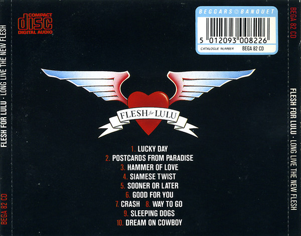 Flesh For Lulu - Long Live The New Flesh (CD, Album) (Very Good Plus (VG+)) - Image 2