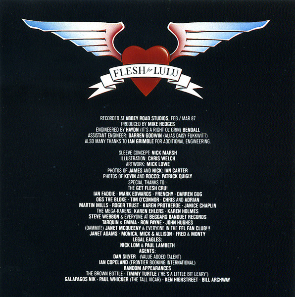 Flesh For Lulu - Long Live The New Flesh (CD, Album) (Very Good Plus (VG+)) - Image 5
