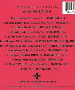 Alternative view of Various - Manifestation - Axiom Collection II (CD, Comp) (Near Mint (NM or M-))