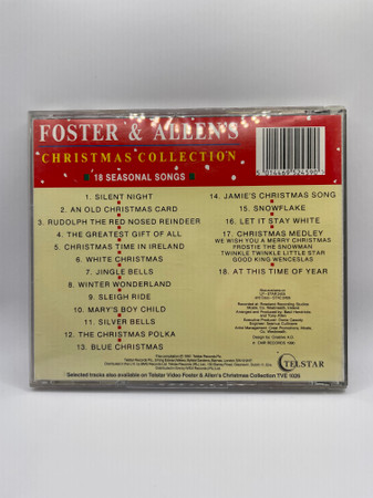 Foster & Allen - Foster & Allen's Christmas Collection - 18 Seasonal Songs (CD, Album) (Near Mint (NM or M-)) - Image 2