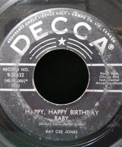 Alternative view of Kay Cee Jones - Humpty Dumpty Heart / Happy, Happy Birthday Baby (7") (Good Plus (G+))
