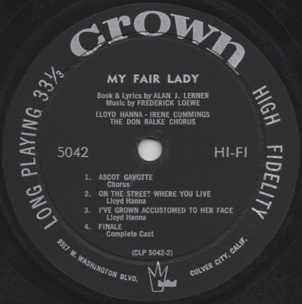 Various - My Fair Lady (LP) (Mint (M)) - Image 4