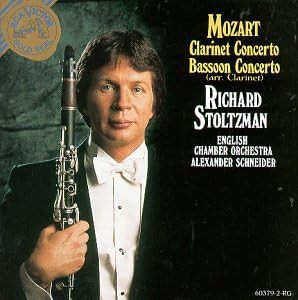 Wolfgang Amadeus Mozart / English Chamber Orchestra, Alexander Schneider, Richard Stoltzman - Clarinet Concerto, K. 622 - Concerto For Bassoon, K. 191 (Arranged For Clarinet) (CD, RE, RM) (Near Mint (NM or M-))