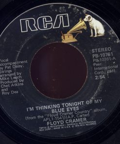 Floyd Cramer - I'm Thinking Tonight Of My Blue Eyes (7") (Very Good Plus (VG+))
