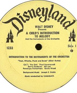 Various - Walt Disney Presents: A Child's Introduction To Melody And The Instruments Of The Orchestra (LP) (Mint (M)) - Image 3
