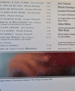 José Carreras - Placido Domingo - Luciano Pavarotti With Zubin Mehta - The 3 Tenors In Concert 1994 (CD, Album, S/Edition, 24 ) (Near Mint (NM or M-)) - Image 4