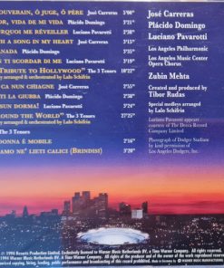 José Carreras - Placido Domingo - Luciano Pavarotti With Zubin Mehta - The 3 Tenors In Concert 1994 (CD, Album, S/Edition, 24 ) (Near Mint (NM or M-)) - Image 5
