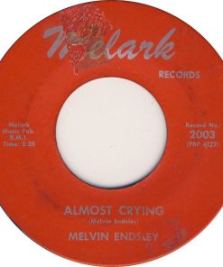 Alternative view of Melvin Endsley - Half As Blue / Almost Crying (7") (Very Good Plus (VG+))