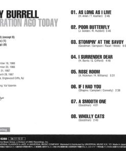 Alternative view of Kenny Burrell - A Generation Ago Today (CD, Album, RE, RM) (Mint (M))