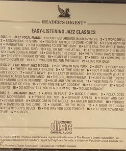 Alternative view of Various - Easy Listening Jazz Classics (3xCD, Comp) (Mint (M))