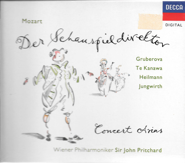 Wolfgang Amadeus Mozart, Wiener Philharmoniker, John Pritchard - Der Schauspieldirektor / Concert Arias (CD, Album) (Near Mint (NM or M-)) - Image 5