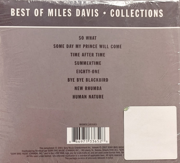 Miles Davis - Best Of Miles Davis (CD, Comp) (Mint (M)) - Image 2