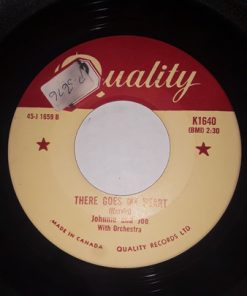 Alternative view of Johnnie & Joe - It Was There / There Goes My Heart (On Fire For You) (7", Single) (Very Good Plus (VG+))
