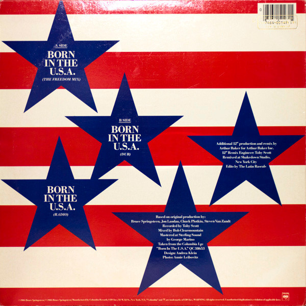 Bruce Springsteen - Born In The U.S.A. (12") (Mint (M)) - Image 2