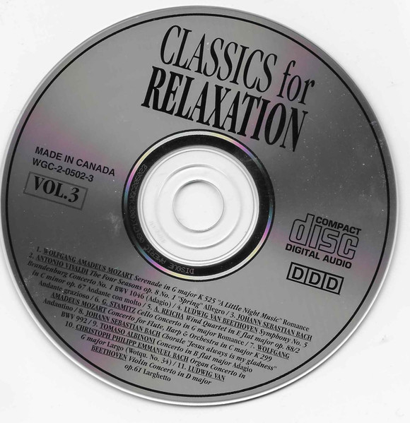 Various - Classics For Relaxation (4xCD, Comp) (Near Mint (NM or M-)) - Image 2
