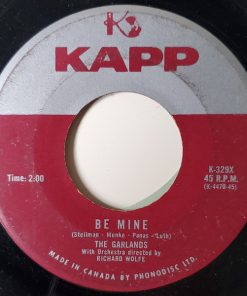 Alternative view of David Hill (4) / The Garlands (2) - Be Mine / Be Mine (7", Single) (Very Good Plus (VG+))