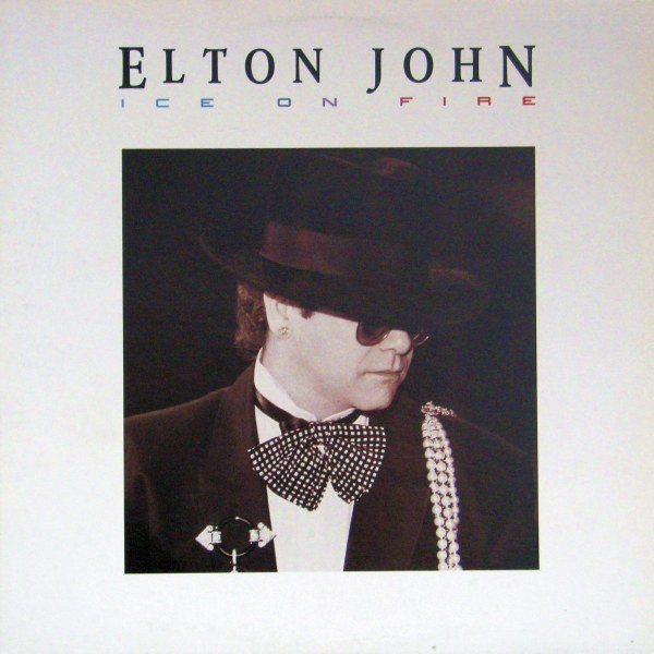 Elton John - Ice On Fire (LP, Album) (Mint (M))