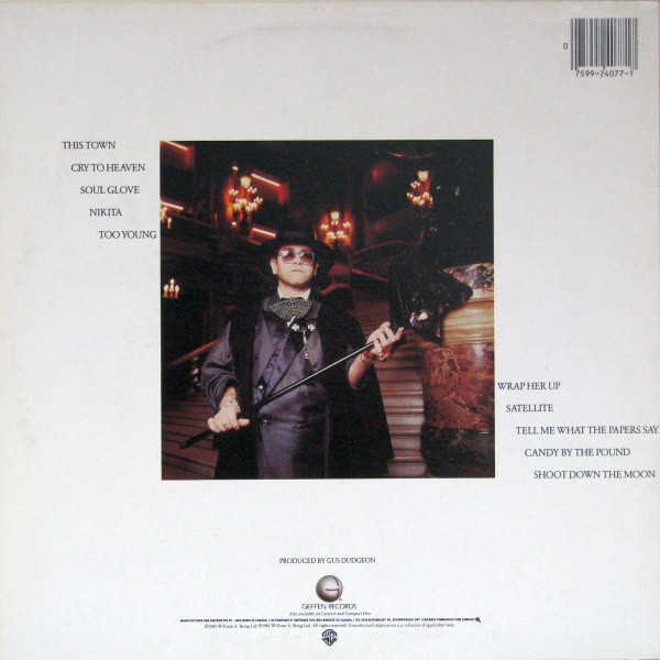 Elton John - Ice On Fire (LP, Album) (Mint (M)) - Image 2