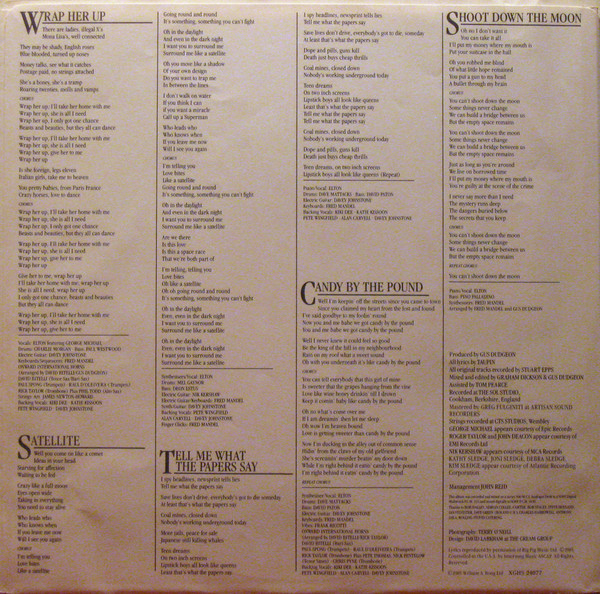Elton John - Ice On Fire (LP, Album) (Mint (M)) - Image 5