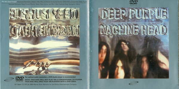 Deep Purple - Machine Head (DVD-A, Album, RE, Multichannel) (Near Mint (NM or M-)) - Image 4