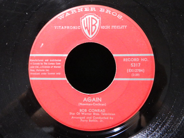Bob Conrad (3) - Cindy Is Gone (7") (Very Good Plus (VG+)) - Image 2