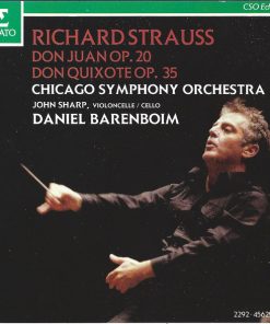 Richard Strauss / Daniel Barenboim, Chicago Symphony Orchestra - Don Juan, Op 20 / Don Quixote, Op. 35 (CD, Album) (Near Mint (NM or M-))