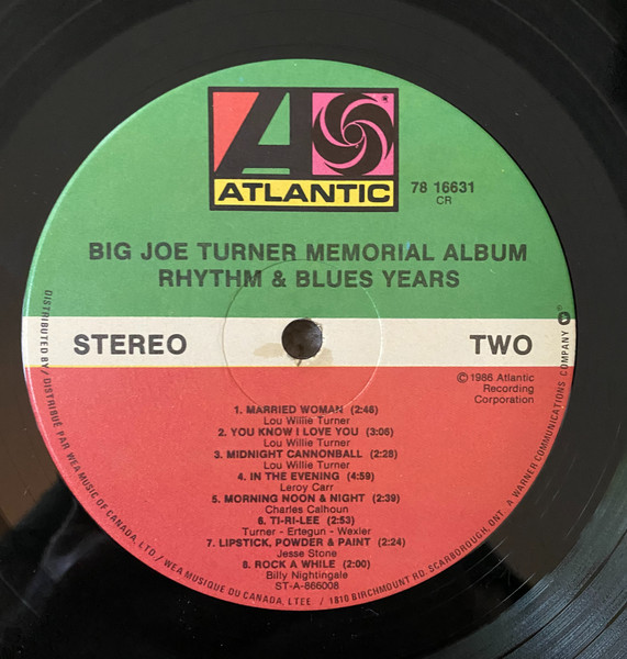 Big Joe Turner - Rhythm & Blues Years (2xLP, Comp, Gat) (Mint (M)) - Image 5