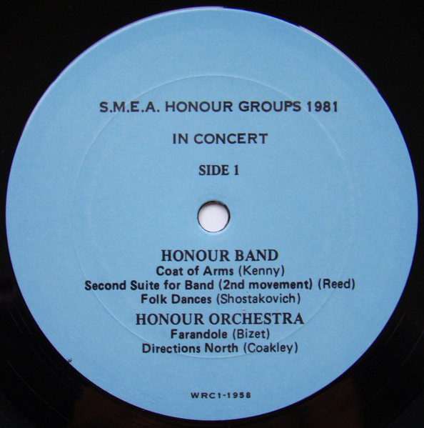 Various - Seventh Annual Honour Night Saskatchewan Music Educators Association (LP) (Mint (M)) - Image 3