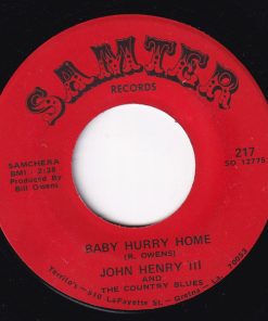 Alternative view of John Henry III - Mathilda (I Cry And Cry For You) / Baby Hurry Home (7") (Very Good Plus (VG+))