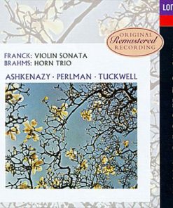César Franck / Johannes Brahms - Vladimir Ashkenazy · Itzhak Perlman · Barry Tuckwell - Violin Sonata / Horn Trio (CD, Album, RE, RM) (Near Mint (NM or M-))