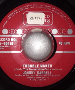 Johnny Darrell - Trouble Maker (7", Single) (Very Good (VG))