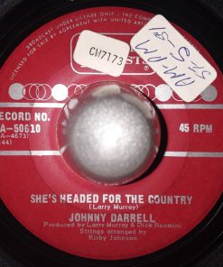 Alternative view of Johnny Darrell - Trouble Maker (7", Single) (Very Good (VG))