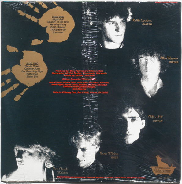 Kilkenny Cats - Hands Down (LP, Album) (Mint (M)) - Image 2