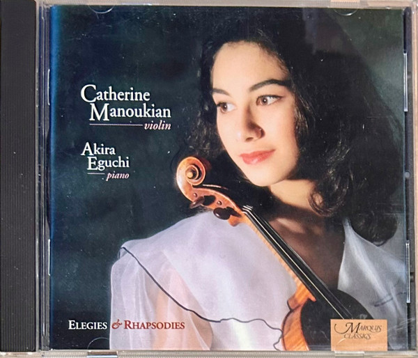 Catherine Manoukian, Akira Eguchi - Elegies & Rhapsodies (CD, Album) (Near Mint (NM or M-)) - Image 2