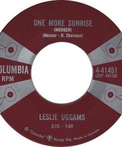 Leslie Uggams - One More Sunrise (Morgen) / The Eyes Of God (7", Single) (Very Good Plus (VG+))