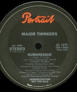 The Major Thinkers - Humanesque (12", Promo) (Mint (M))