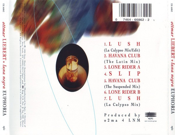 Ottmar Liebert And Luna Negra - Euphoria (CD, Ltd) (Near Mint (NM or M-)) - Image 2