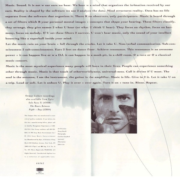 Ottmar Liebert And Luna Negra - Euphoria (CD, Ltd) (Near Mint (NM or M-)) - Image 5