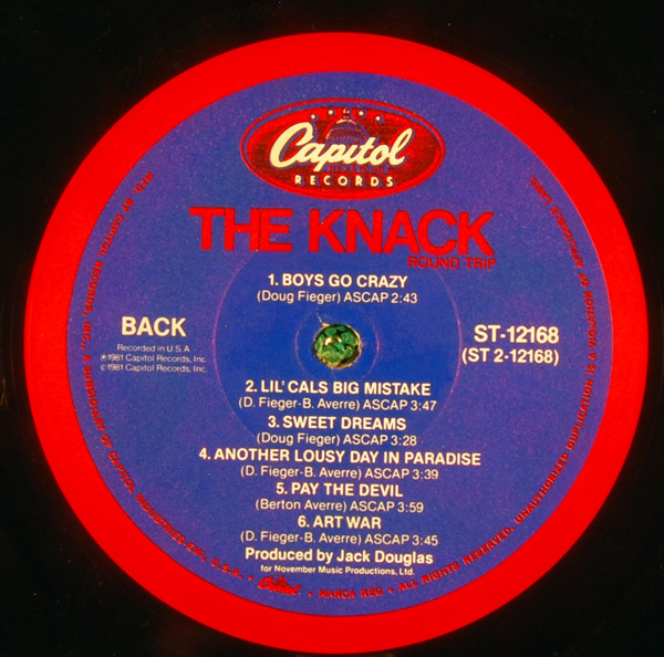 The Knack (3) - Round Trip (LP, Album, Los) (Mint (M)) - Image 4