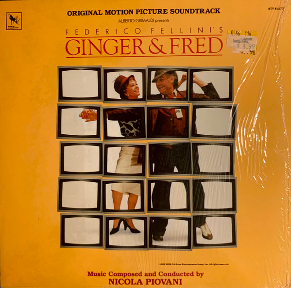 Nicola Piovani - Ginger & Fred - Original Motion Picture Soundtrack (LP, Album) (Mint (M))