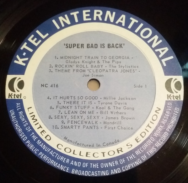 Various - Super Bad Is Back (LP, Comp, Ltd) (Mint (M)) - Image 3