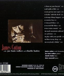 James Cotton With Joe Louis Walker And Charlie Haden - Deep In The Blues (CD, Album) (Near Mint (NM or M-)) - Image 4