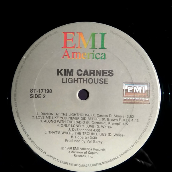 Kim Carnes - Lighthouse (LP, Album) (Mint (M)) - Image 5