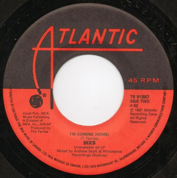 INXS - Need You Tonight (7", Single) (Near Mint (NM or M-)) - Image 2