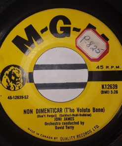 Alternative view of Joni James - Arrivederci Roma / Non Dimenticar (7", Single) (Very Good Plus (VG+))