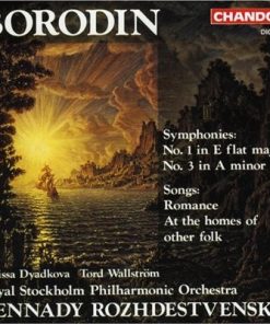 Alexander Borodin, Kungliga Filharmonikerna . Gennadi Rozhdestvensky . Larissa Diadkova . Tord Wallström - Symphonies Nos. 1 & 3 / Songs (CD, Album) (Near Mint (NM or M-))