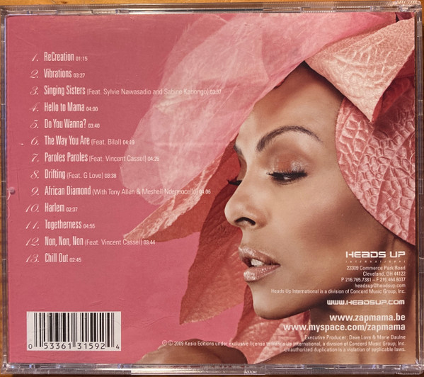 Zap Mama - ReCreation (CD, Album) (Near Mint (NM or M-)) - Image 3